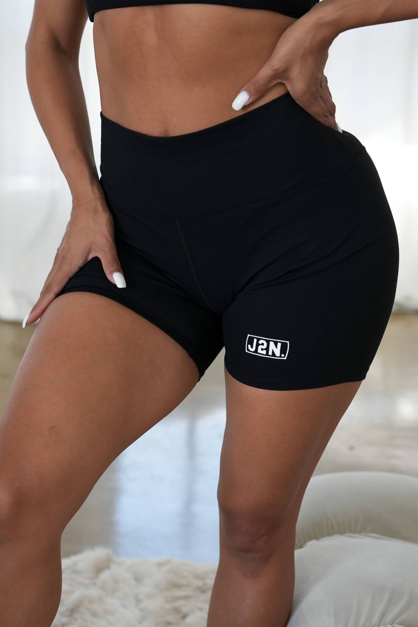 women's J2N compression tech shorts - Just2Nice