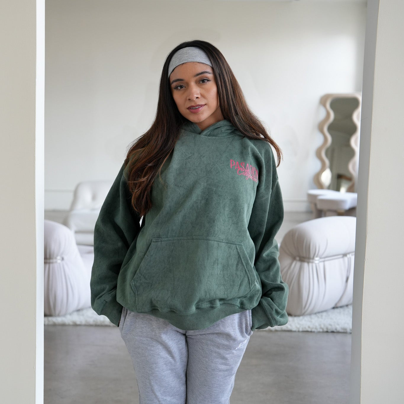 City hall Hoodie (Pasadena green)