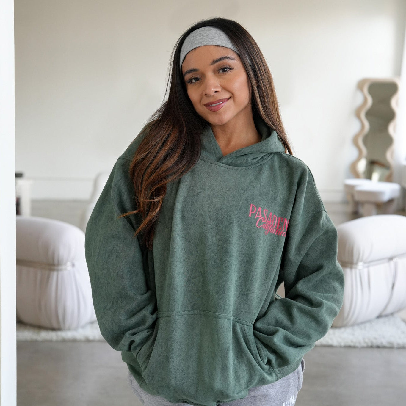 City hall Hoodie (Pasadena green) – Just2Nice