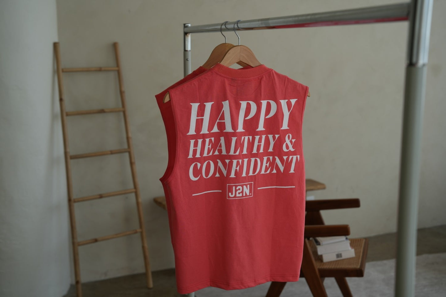 Happy Healthy Confident (Cut off tee)