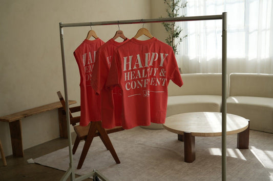 Happy Healthy Confident tee