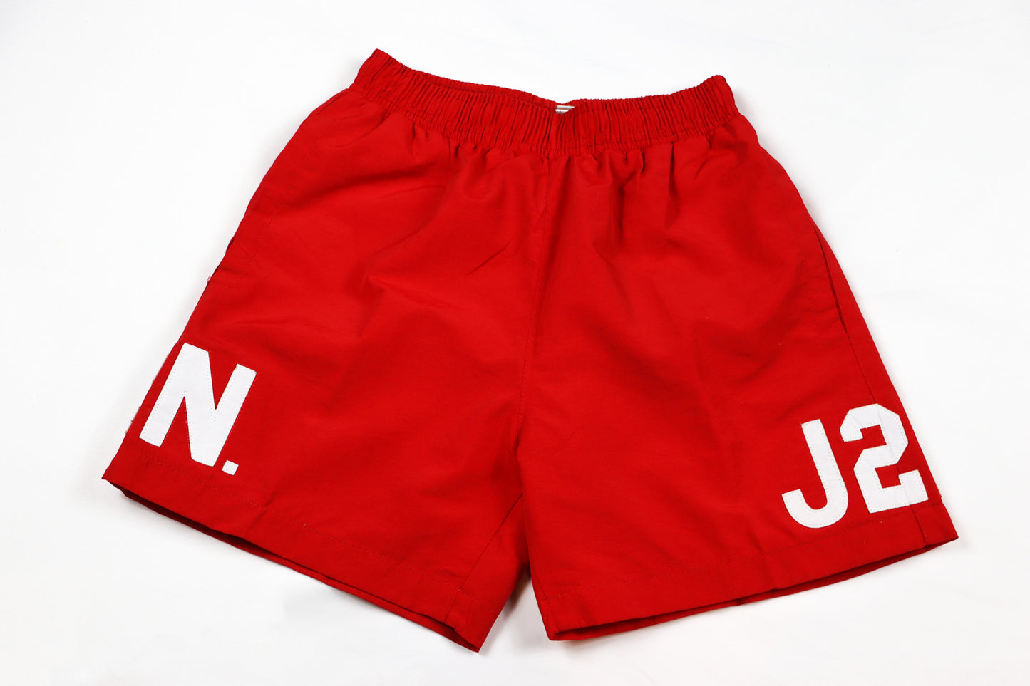 RUN CLUB SHORTS (RED) - Just2Nice