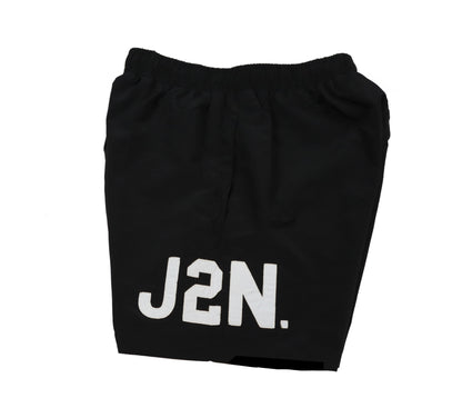 RUN CLUB SHORTS (BLACK) - Just2Nice