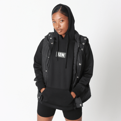 J2N ATHLETIC HOODIE (black) - Just2Nice