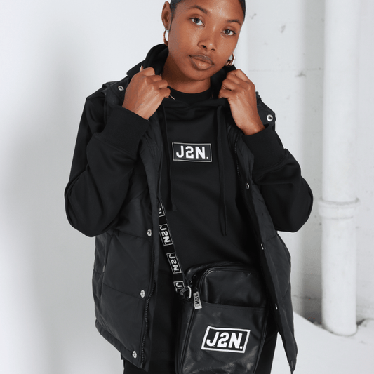 J2N SLING BAG (BLACK) - Just2Nice