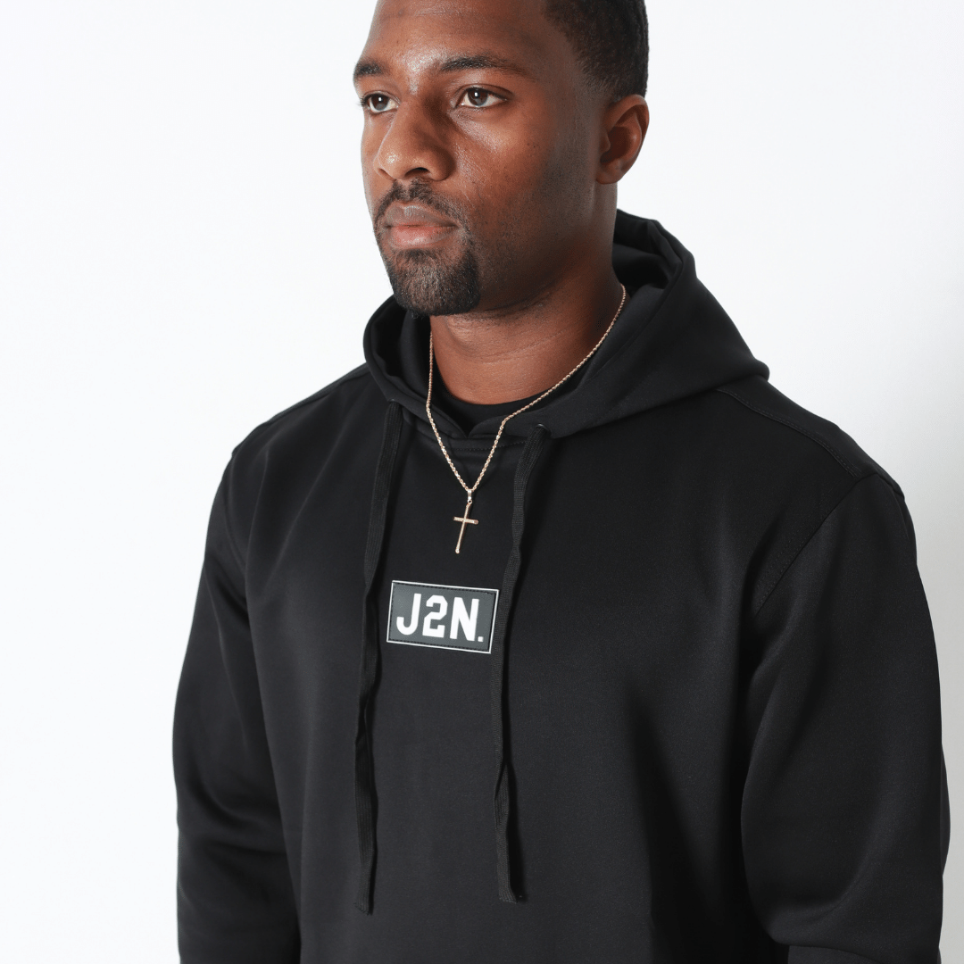 J2N ATHLETIC HOODIE (black) - Just2Nice