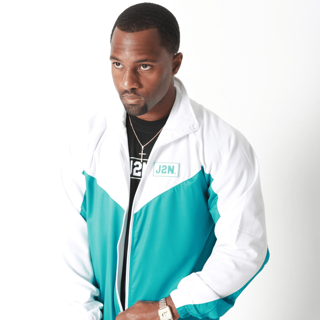 Teal 2025 track jacket