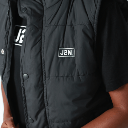 J2N TRACK VEST (Black) - Just2Nice