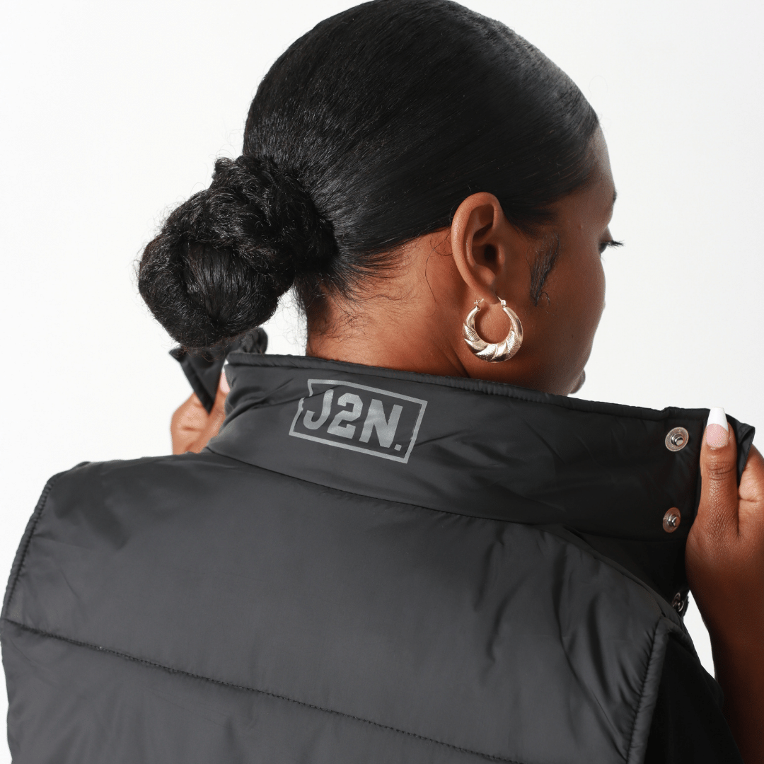 J2N TRACK VEST (Black) - Just2Nice