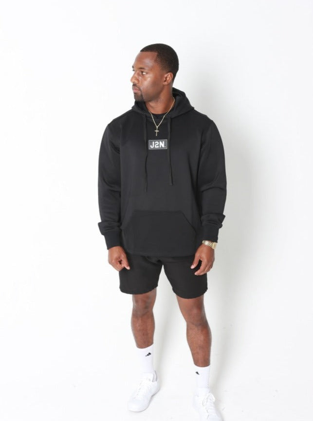 J2N ATHLETIC HOODIE (black) - Just2Nice