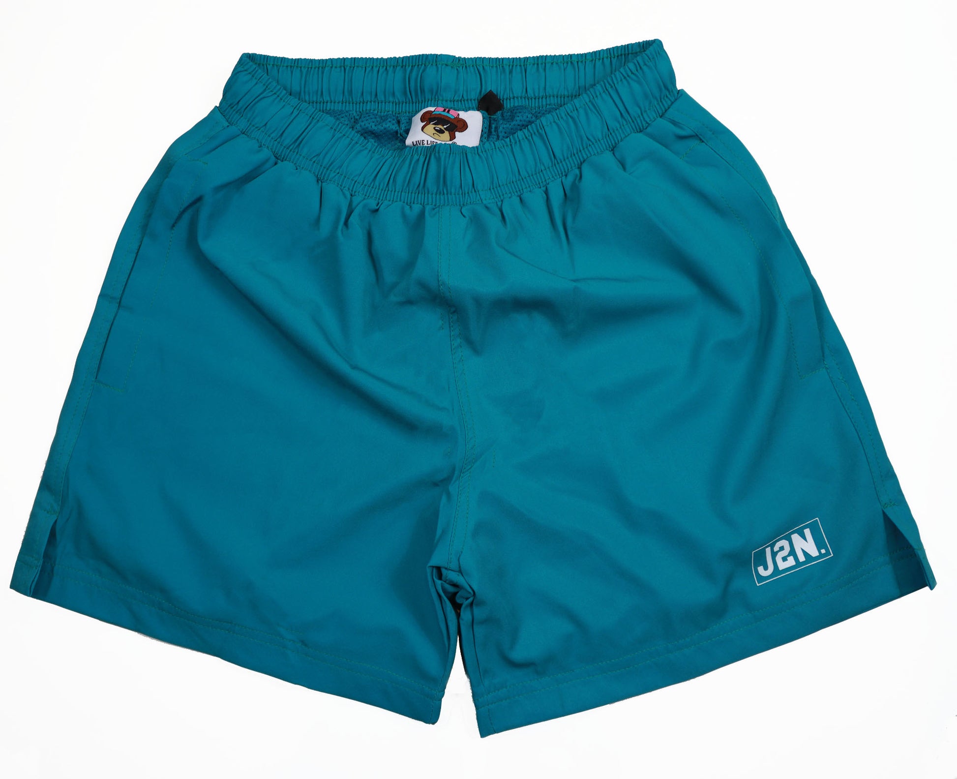 J2N luxury athletic shorts (Teal) - Just2Nice