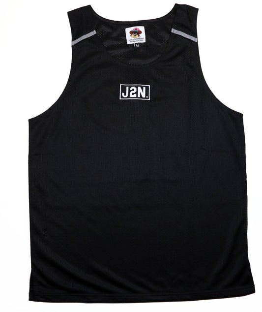 J2N Luxury Mesh Tank (Black) - Just2Nice